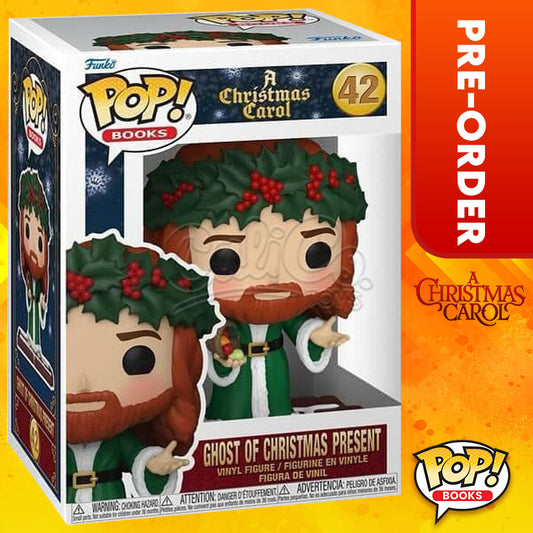 PRE-ORDER - Funko POP! Books: A Christmas Carol - Ghost of Christmas Present