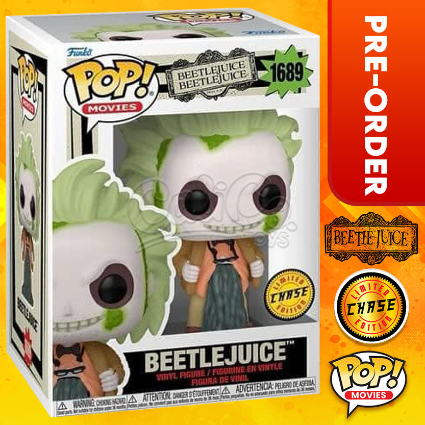 PRE-ORDER - Funko POP! Movies: Beetlejuice 2 - Beetlejuice CHASE