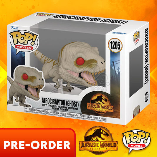 PRE-ORDER - Funko POP! Movies: Jurassic World Dominion - Atrociraptor (Ghost)