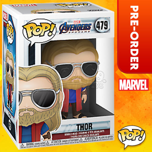 PRE-ORDER - Funko POP! Marvel Avengers: Endgame -  Thor with Sunglasses