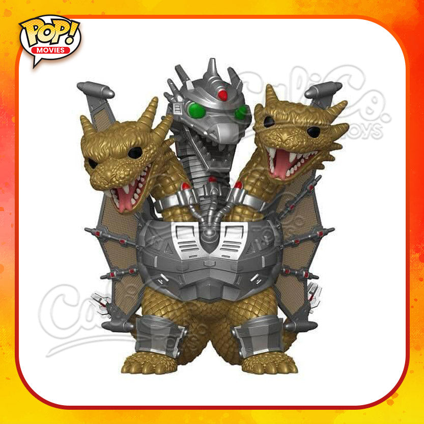 PRE-ORDER - POP! Super Movies: Godzilla 70th - Mecha-King Ghidora 6" (GameStop Exclusive)