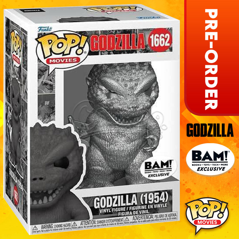 PRE-ORDER - Funko POP! Movies: Godzilla 70th - Godzilla 1954 Platinum (Books-A-Million Exclusive)