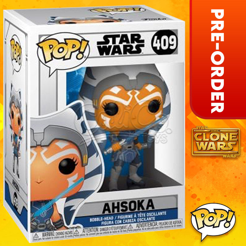 PRE-ORDER - POP! Star Wars: Clone Wars - Ahsoka Tano 409