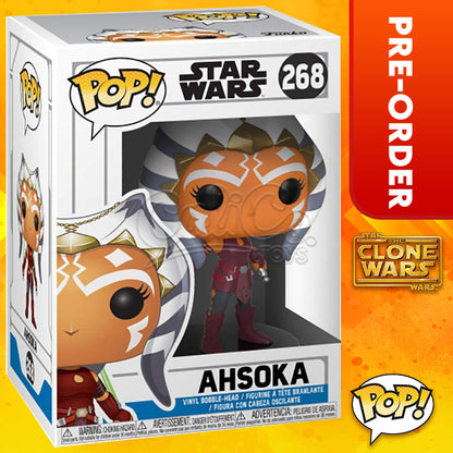 PRE-ORDER - POP! Star Wars: Clone Wars - Ahsoka Tano 268