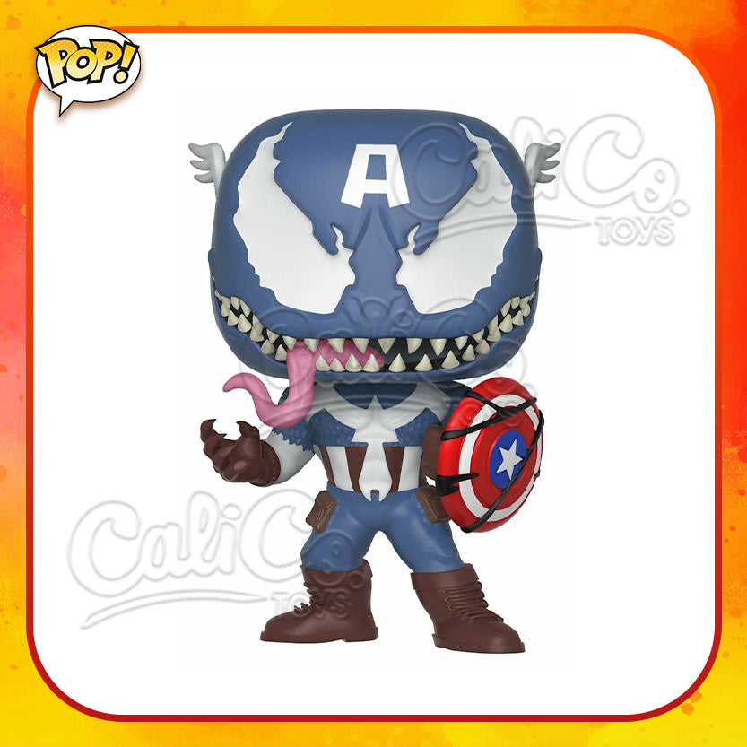 PRE-ORDER - POP!  Marvel Venom - Venomized Captain America #364