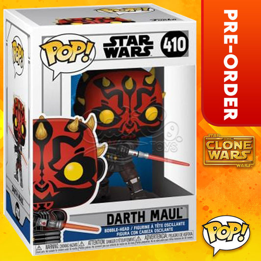 PRE-ORDER - POP! Star Wars: Clone Wars - Darth Maul 410