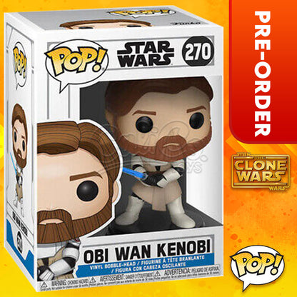 PRE-ORDER - POP! Star Wars: Clone Wars - Obi-Wan Kenobi 270