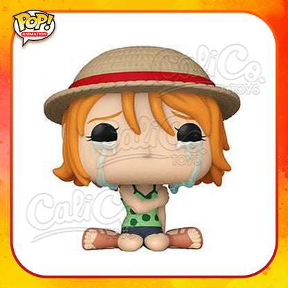 PRE-ORDER - Funko POP! Animation: One Piece - Nami Crying with Straw Hat