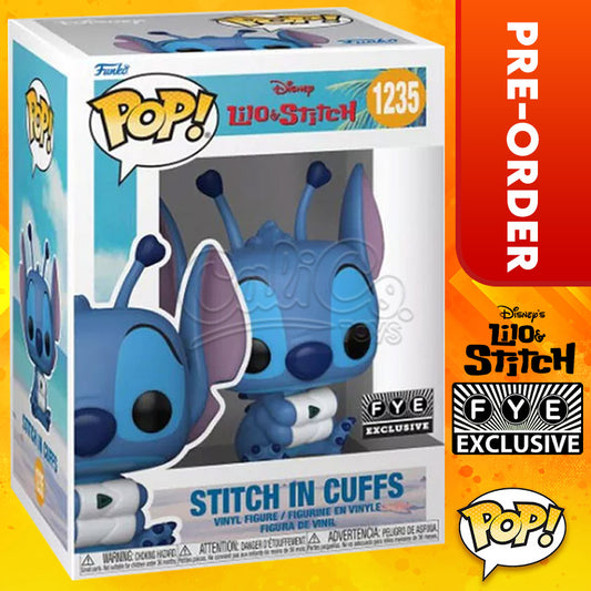 PRE-ORDER - Funko POP! Disney: Lilo & Stitch -  Stitch in Cuffs (FYE Exclusive)