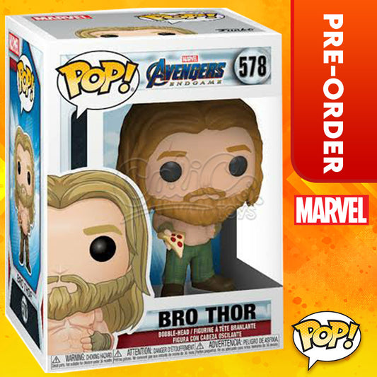 PRE-ORDER -  Funko Pop! Marvel Avengers: Endgame - Bro Thor with Pizza