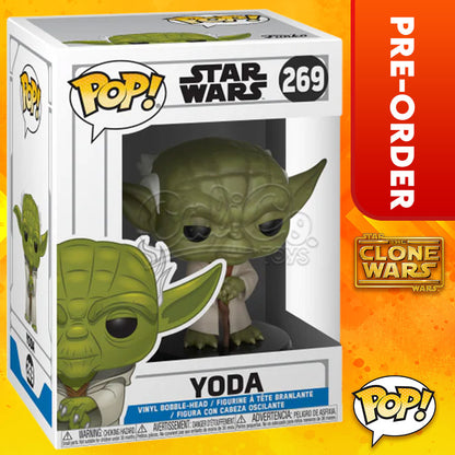 PRE-ORDER - POP! Star Wars: Clone Wars - Yoda 269