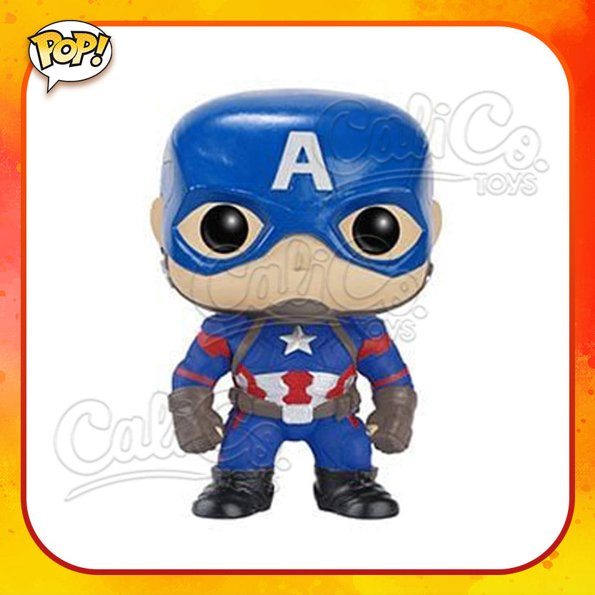 PRE-ORDER - Funko POP! Marvel Civil War - Captain America #125