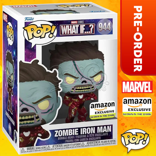 PRE-ORDER - Funko Pop! Marvel: What if...? - Zombie Iron Man (Amazon Exclusive)