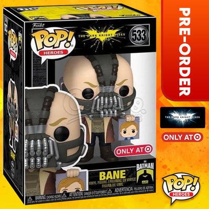 PRE-ORDER - Funko POP! Heroes: The Dark Knight Rises - Bane (Target Exclusive)