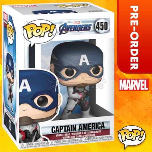 PRE-ORDER - Funko POP! Avengers: Endgame -  Captain America #450