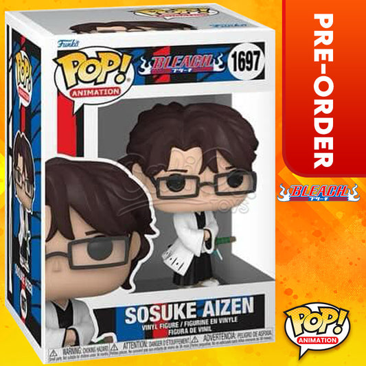 PRE-ORDER - Funko POP! Animation: Bleach - Sosuke Aizen