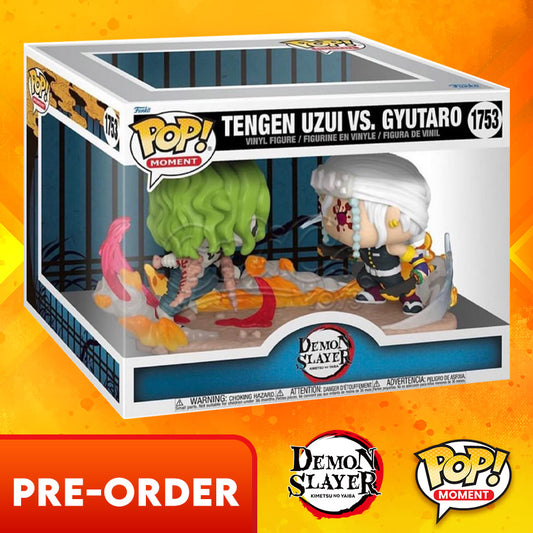 PRE-ORDER - Funko POP! Moment: Demon Slayer - Tengen Uzui vs. Gyutaro