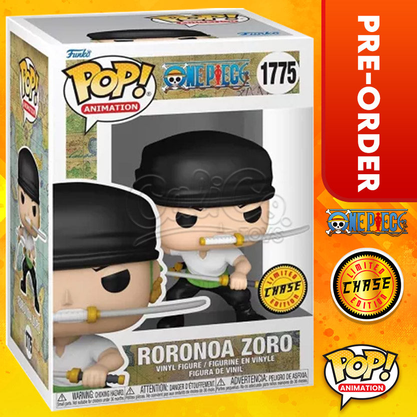 PRE-ORDER - Funko POP! Animation: One Piece - Zoro Three Swords Style CHASE