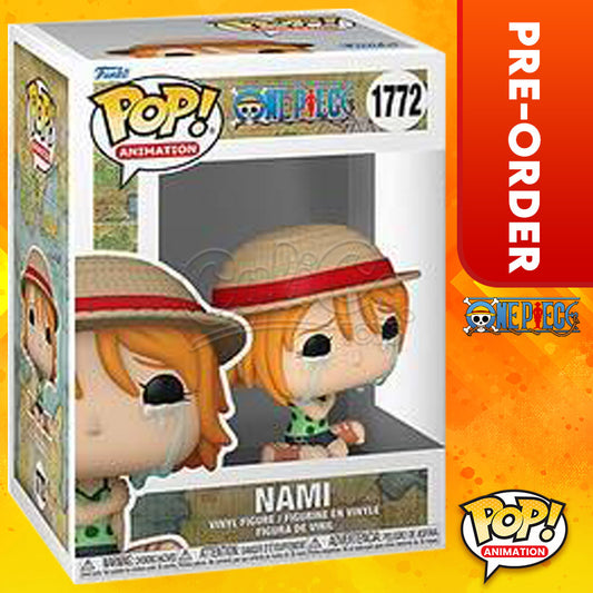 PRE-ORDER - Funko POP! Animation: One Piece - Nami Crying with Straw Hat