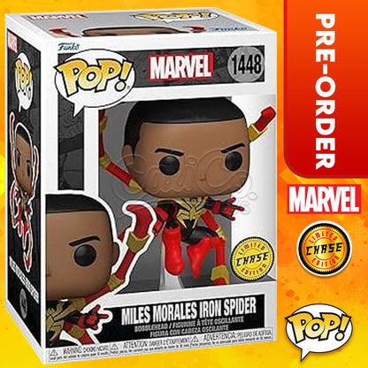 PRE-ORDER - FUNKO POP! - Marvel - Miles Morales Iron Spider CHASE