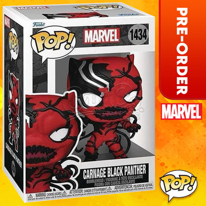 PRE-ORDER - FUNKO POP! Marvel - Carniage Black Panther