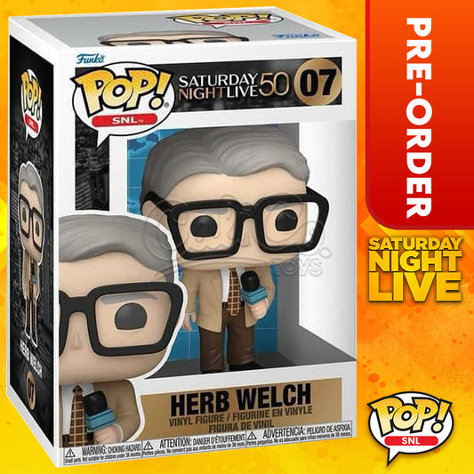 PRE-ORDER - Funko POP! SNL: Saturday Night Live 50th Anniversary - Herb Welch