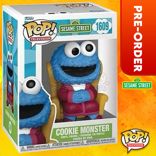 PRE-ORDER - FUNKO POP!Television: 123 Sesame Street - Cookie Monster