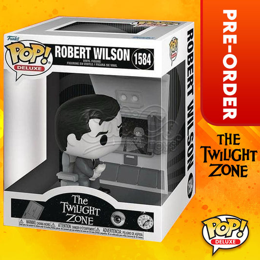 PRE-ORDER - FUNKO POP! Deluxe: Television - The Twilight Zone - Robert Wilson