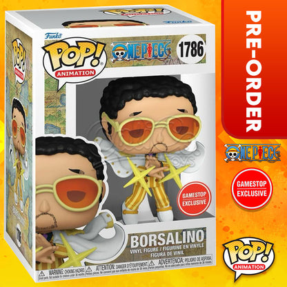 PRE-ORDER - Funko POP! Animation: One Piece - Borsalino (Gamestop Exclusive)