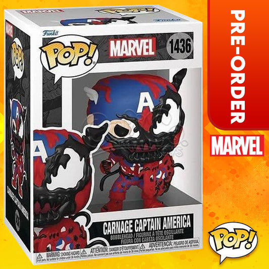 PRE-ORDER - FUNKO POP! Marvel - Carniage Captain America