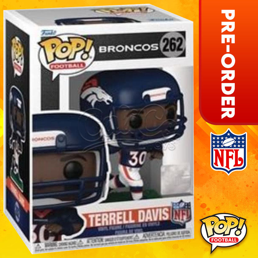 PRE-ORDER - FUNKO POP Football: Broncos - Terrell Davis