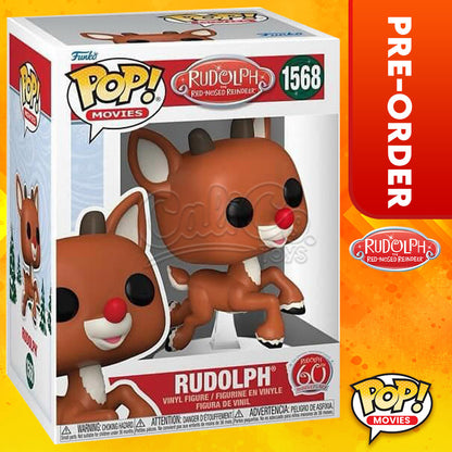 PRE-ORDER - Funko POP! Movies: Rudolph the Red-Nosed Reindeer 60th Anniversary - Rudolph - Flying