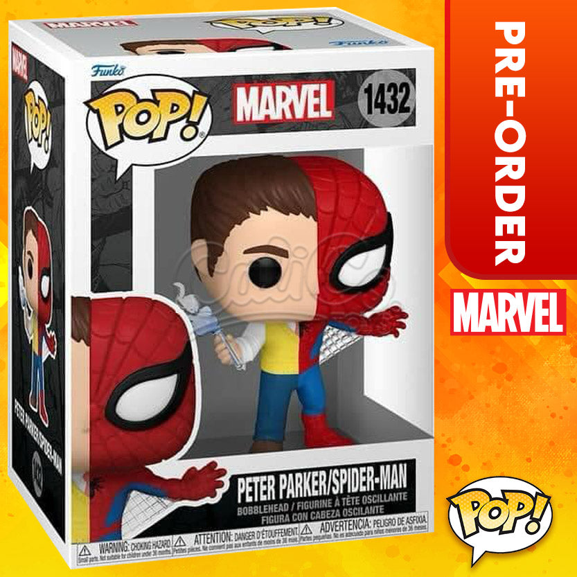 PRE-ORDER - Funko POP! Marvel: Comics Split - Peter Parker/Spider-Man