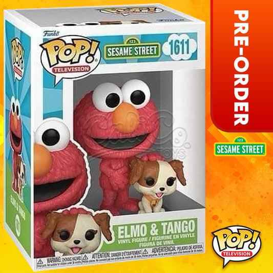 PRE-ORDER - FUNKO POP! Television: 123 Sesame Street - Elmo & Tango