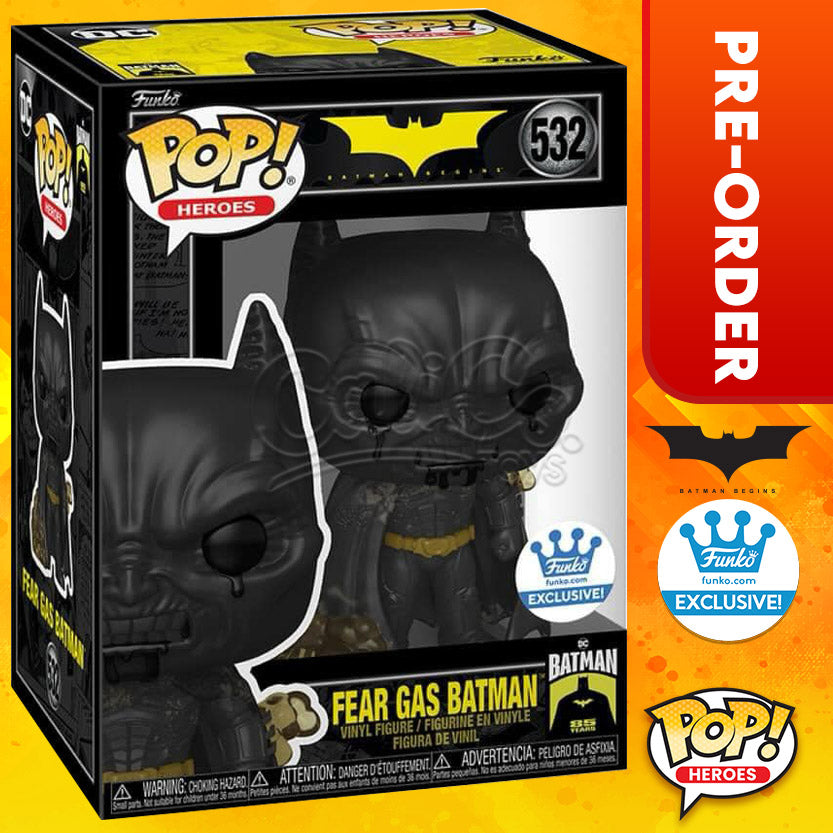 PRE-ORDER - Funko POP! Heroes: Batman Begins - Fear Gas Batman (Funko Shop Exclusive)