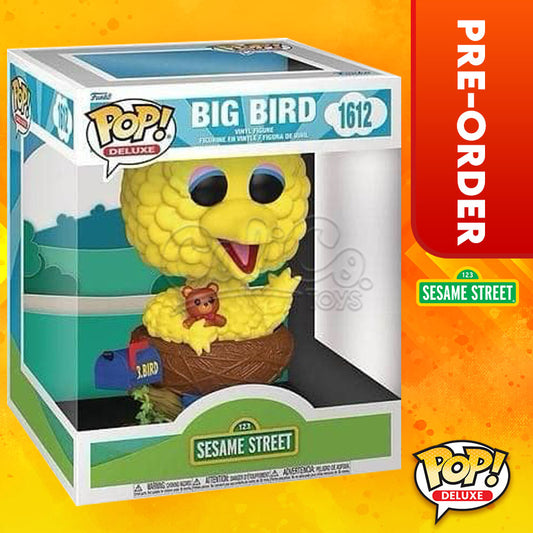 PRE-ORDER - FUNKO POP! Deluxe: Television - 123 Sesame Street - Big Bird