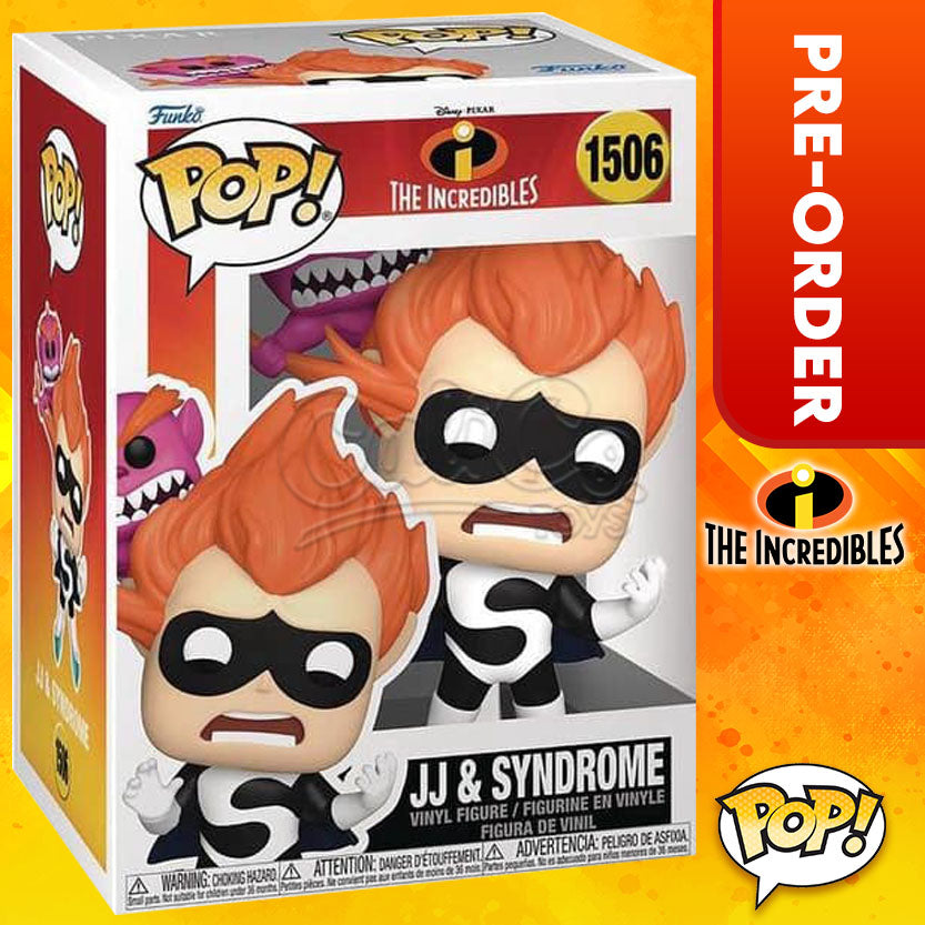 PRE-ORDER - Funko POP! Disney: The Incredibles - JJ & Syndrome