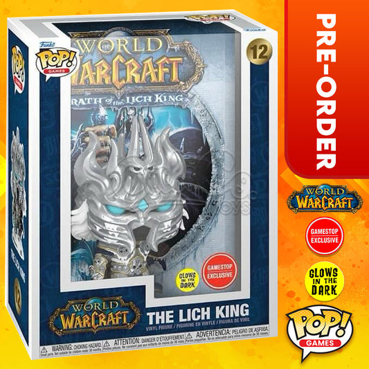 PRE-ORDER - Funko POP! Game Cover: World of Warcraft - The Lich King  GiTD (Gamestop Exclusive)