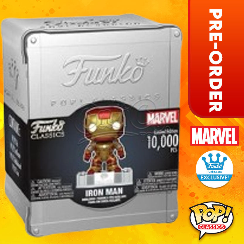 PRE-ORDER - Funko POP! Classics: Marvel - Iron Man  (Funko Shop Exclusive)