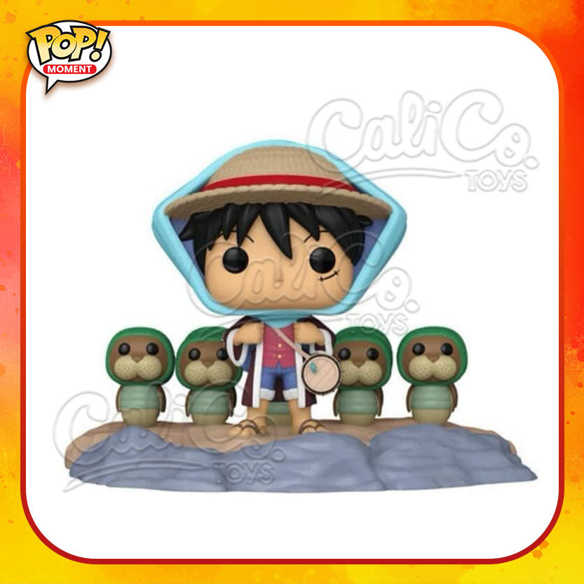 PRE-ORDER -  Funko POP! Moment: One Piece - Monkey D. Luffy Trains Kung Fu Dugong (Crunchyroll Exclusive)