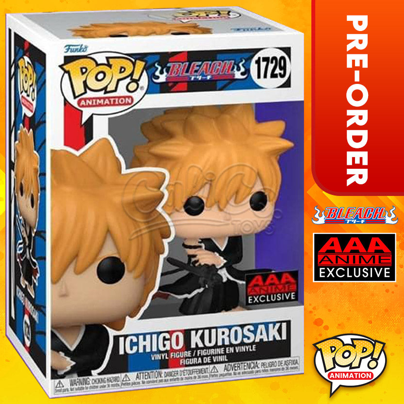 PRE-ORDER - Funko POP! Animation: Bleach - Ichigo Kurosaki (AAA Exclusive)