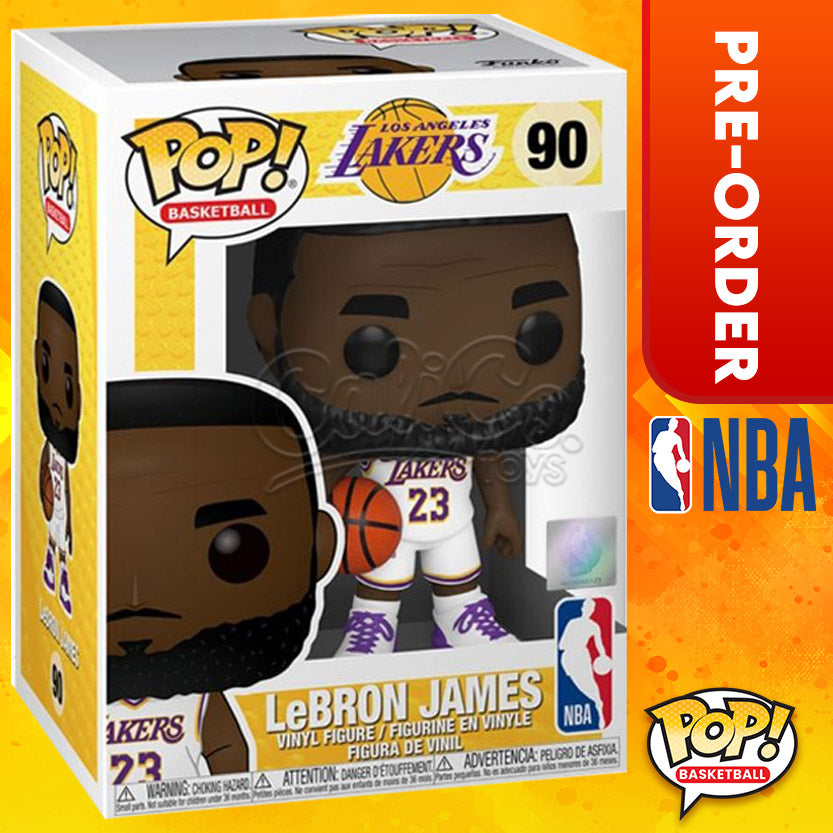 PRE-ORDER -  Funko POP! Basketball: Los Angeles Lakers - LeBron James Alternate #90