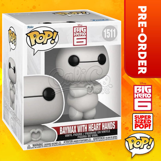 PRE-ORDER - Funko POP! Super: Big Hero 6 - Baymax with Heart Hands