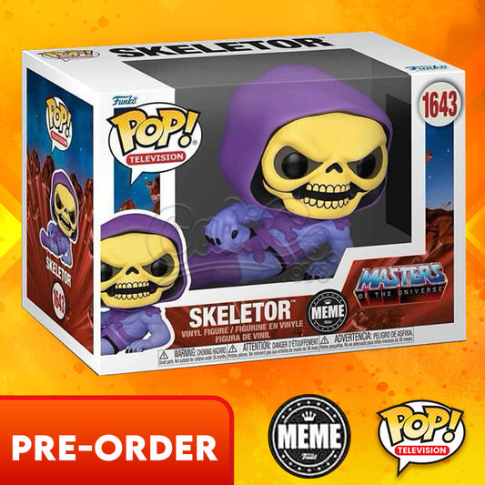 PRE-ORDER - Funko POP! Television: Masters of the Universe Meme - Skeletor #1643