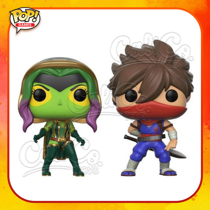 PRE-ORDER - Funko POP! Games: Marvel vs Capcom -  Gamora vs Strider 2-Pack #2