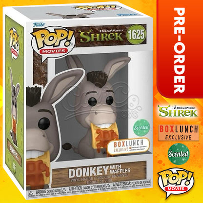 PRE-ORDER -  Funko POP! Movies: Shrek -  Donkey with Waffles Scented (Boxlunch Exclusive) #1625