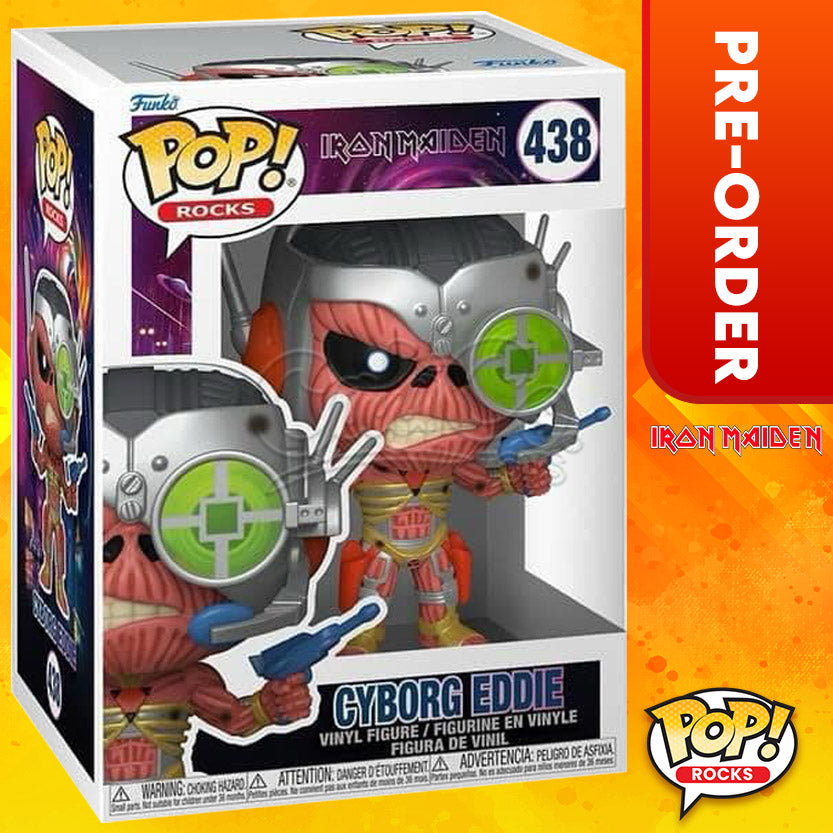 PRE-ORDER - Funko POP! Rocks: Iron Maiden - Cyborg Eddie #438