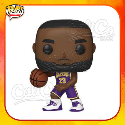 PRE-ORDER -  Funko POP! Basketball: Los Angeles Lakers - LeBron James 2019 #66