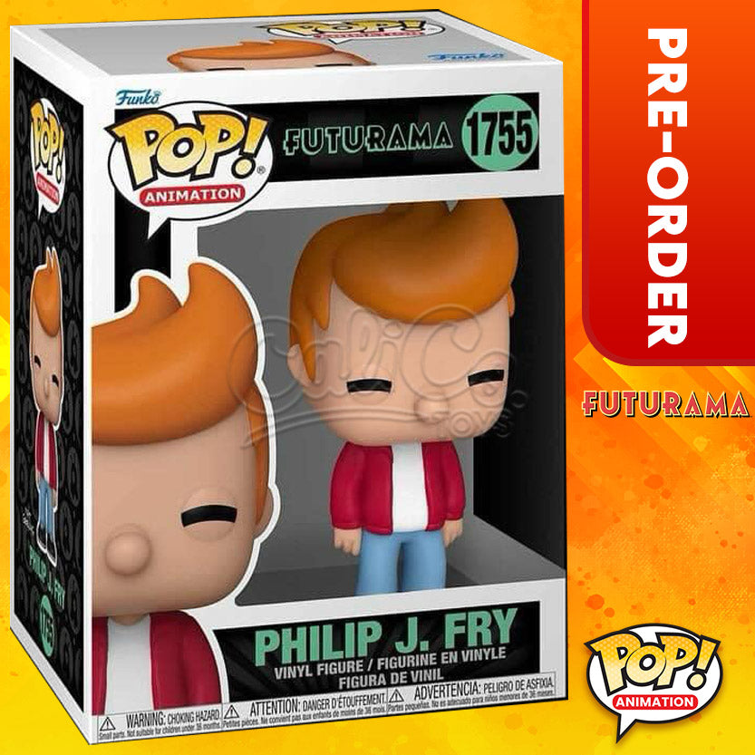 PRE-ORDER - Funko POP! Animation: Futurama - Philip J. Fry #1755