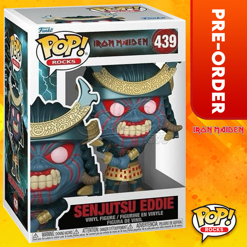 PRE-ORDER - Funko POP! Rocks: Iron Maiden - Senjutsu Eddie #439